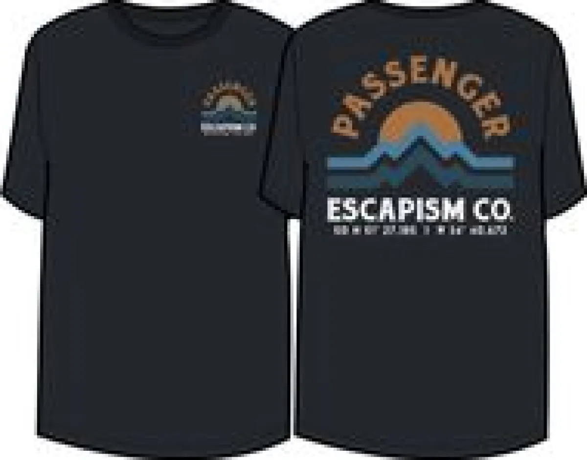Tops & T-Shirts|Passenger Breathe Recycled Cotton T-Shirt - Black