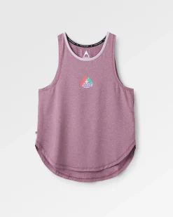 Tank Tops|Tops|Passenger Breezy Recycled Active Tank Top - Berry Marl BerryMarl