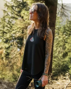 Tops|Tank Tops|Passenger Breezy Recycled Active Tank Top - Black