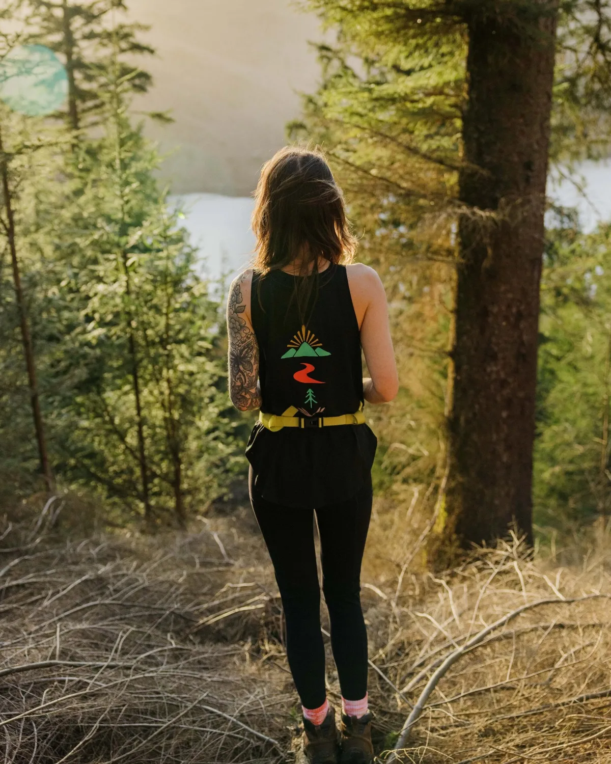 Tops|Tank Tops|Passenger Breezy Recycled Active Tank Top - Black