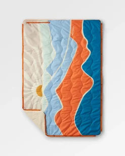 Blankets|Blankets|Passenger Cabin Recycled Sherpa Blanket - Cornflower