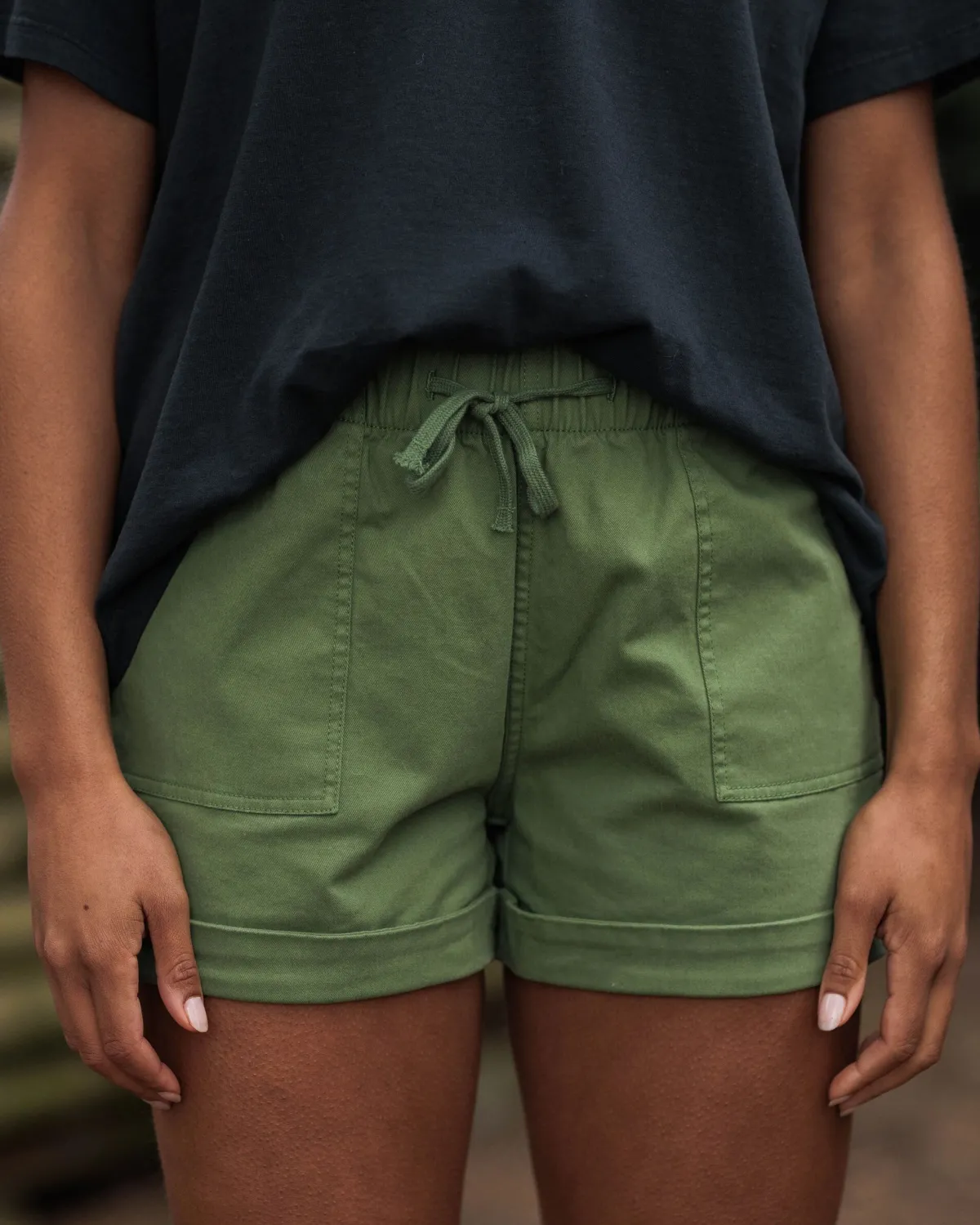 Shorts|Shorts|Passenger Carriso Organic Cotton Shorts - Vineyard Green VineyardGreen