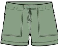 Shorts|Shorts|Passenger Carriso Organic Cotton Shorts - Vineyard Green VineyardGreen