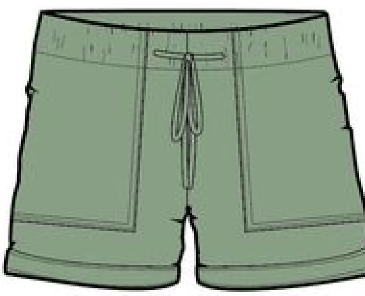 Shorts|Shorts|Passenger Carriso Organic Cotton Shorts - Vineyard Green VineyardGreen