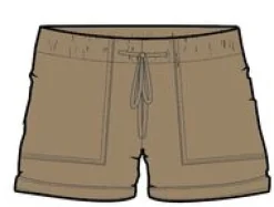 Shorts|Shorts|Passenger Carriso Organic Cotton Shorts - Biscuit