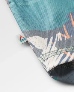 T-Shirts & Tank Tops|Tops|Passenger Chakra Tie Back Active Recycled T-Shirt - Palm Camo Deep Sea PalmCamoDeepSea