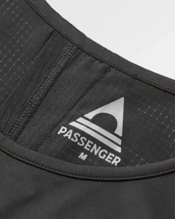 T-Shirts & Tank Tops|Tops|Passenger Chakra Tie Back Active Recycled T-Shirt - Black