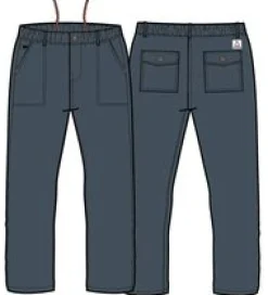 Pants|Pants|Passenger Chance Organic Cotton Trouser - Dusty Tidal DustyTidal