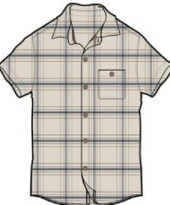 Shirts|Shirts|Passenger Chill Organic Cotton Check Long Sleeve Shirt - Birch