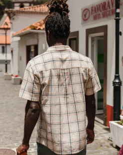 Shirts|Shirts|Passenger Chill Organic Cotton Check Long Sleeve Shirt - Birch