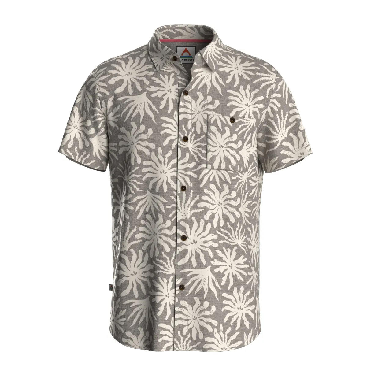 Shirts|Shirts|Passenger Chill Short Sleeve Shirt - Seaweed Pebble Gray SeaweedPebbleGray
