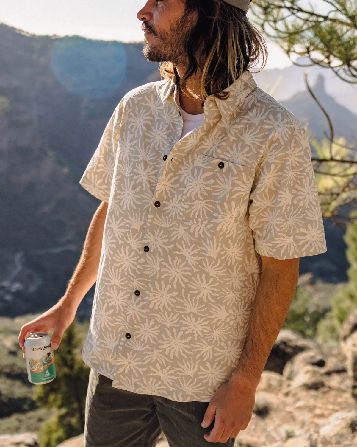 Shirts|Shirts|Passenger Chill Short Sleeve Shirt - Seaweed Pebble Gray SeaweedPebbleGray