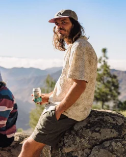 Shirts|Shirts|Passenger Chill Short Sleeve Shirt - Seaweed Pebble Gray SeaweedPebbleGray