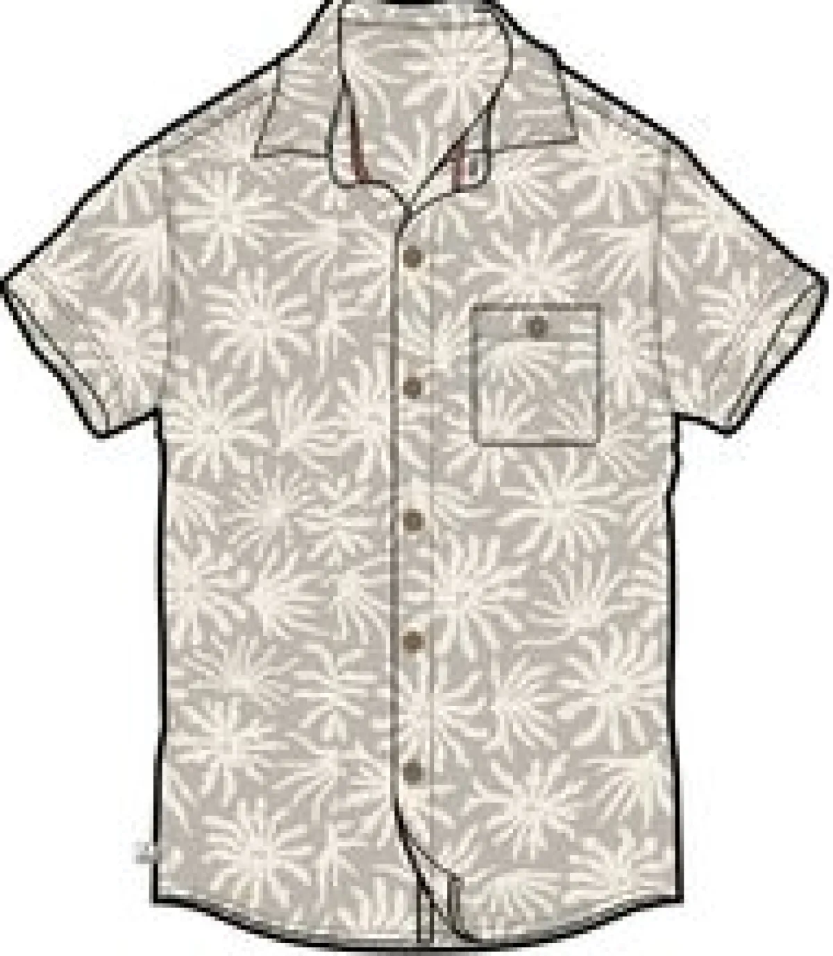 Shirts|Shirts|Passenger Chill Short Sleeve Shirt - Seaweed Pebble Gray SeaweedPebbleGray