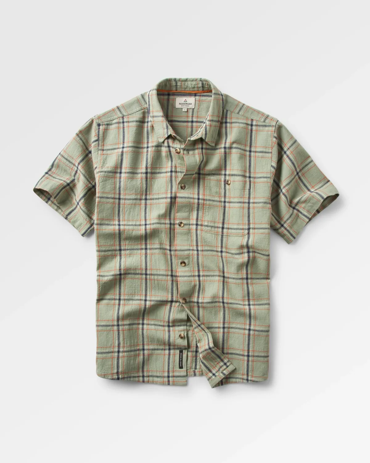 Shirts|Shirts|Passenger Chill Short Sleeve Shirt - Pistachio