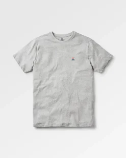 T-Shirts & Tank Tops|Passenger Classic Logo Recycled Cotton T-Shirt - Mid Gray Marl MidGrayMarl