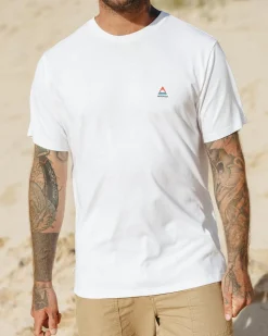 T-Shirts & Tank Tops|Passenger Classic Logo Recycled Cotton T-Shirt - White