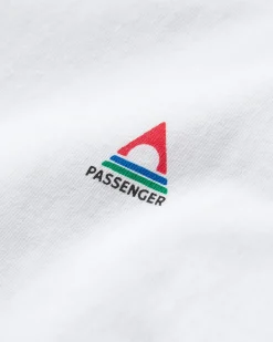 T-Shirts & Tank Tops|Passenger Classic Logo Recycled Cotton T-Shirt - White