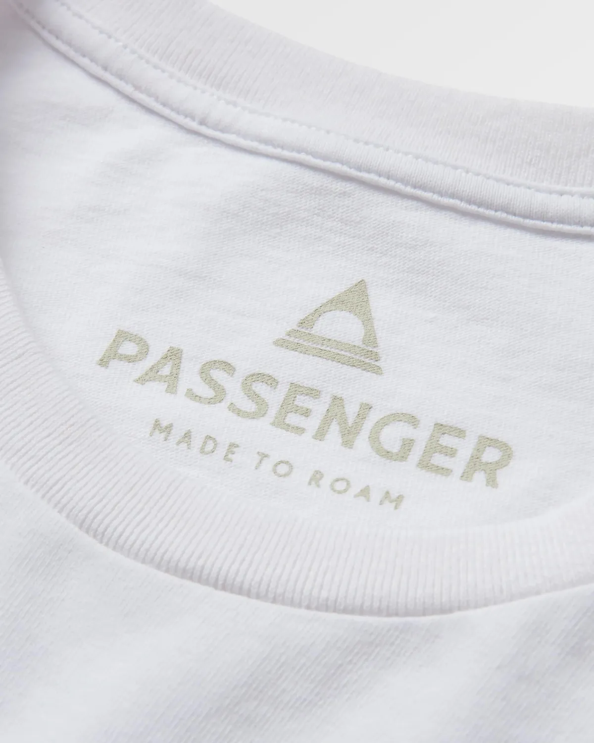 T-Shirts & Tank Tops|Passenger Classic Logo Recycled Cotton T-Shirt - White