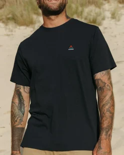 T-Shirts & Tank Tops|Passenger Classic Logo Recycled Cotton T-Shirt - Black