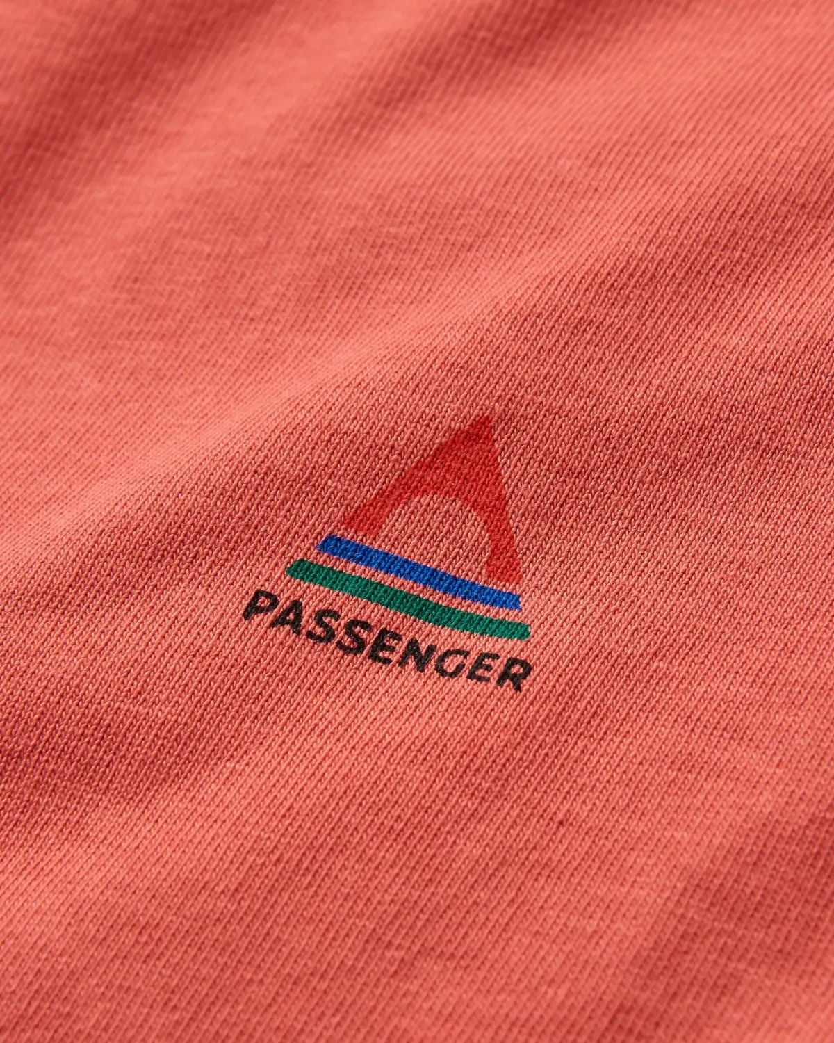 T-Shirts & Tank Tops|Tops & T-Shirts|Passenger Classic Recycled Cotton Long Sleeve T-Shirt - Mineral Red MineralRed