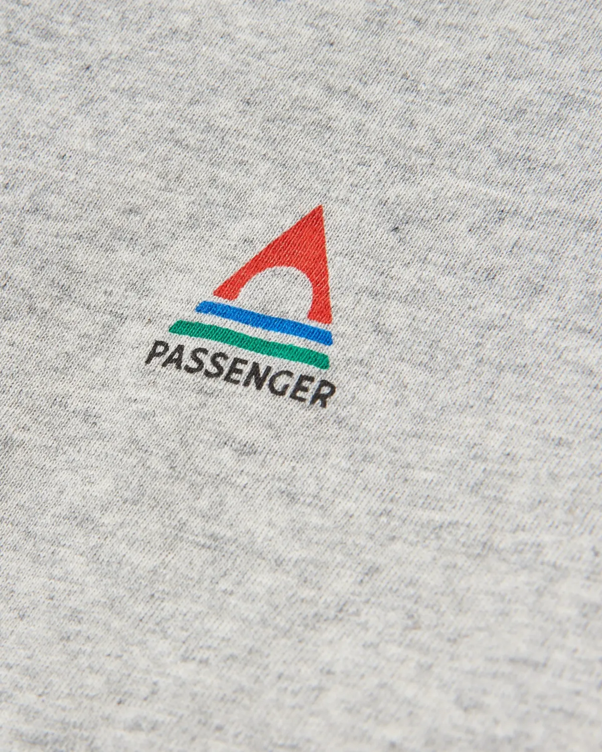 T-Shirts & Tank Tops|Tops & T-Shirts|Passenger Classic Recycled Cotton Long Sleeve T-Shirt - Mid Grey Marl MidGreyMarl