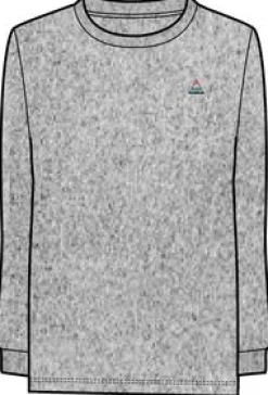 T-Shirts & Tank Tops|Tops & T-Shirts|Passenger Classic Recycled Cotton Long Sleeve T-Shirt - Mid Grey Marl MidGreyMarl