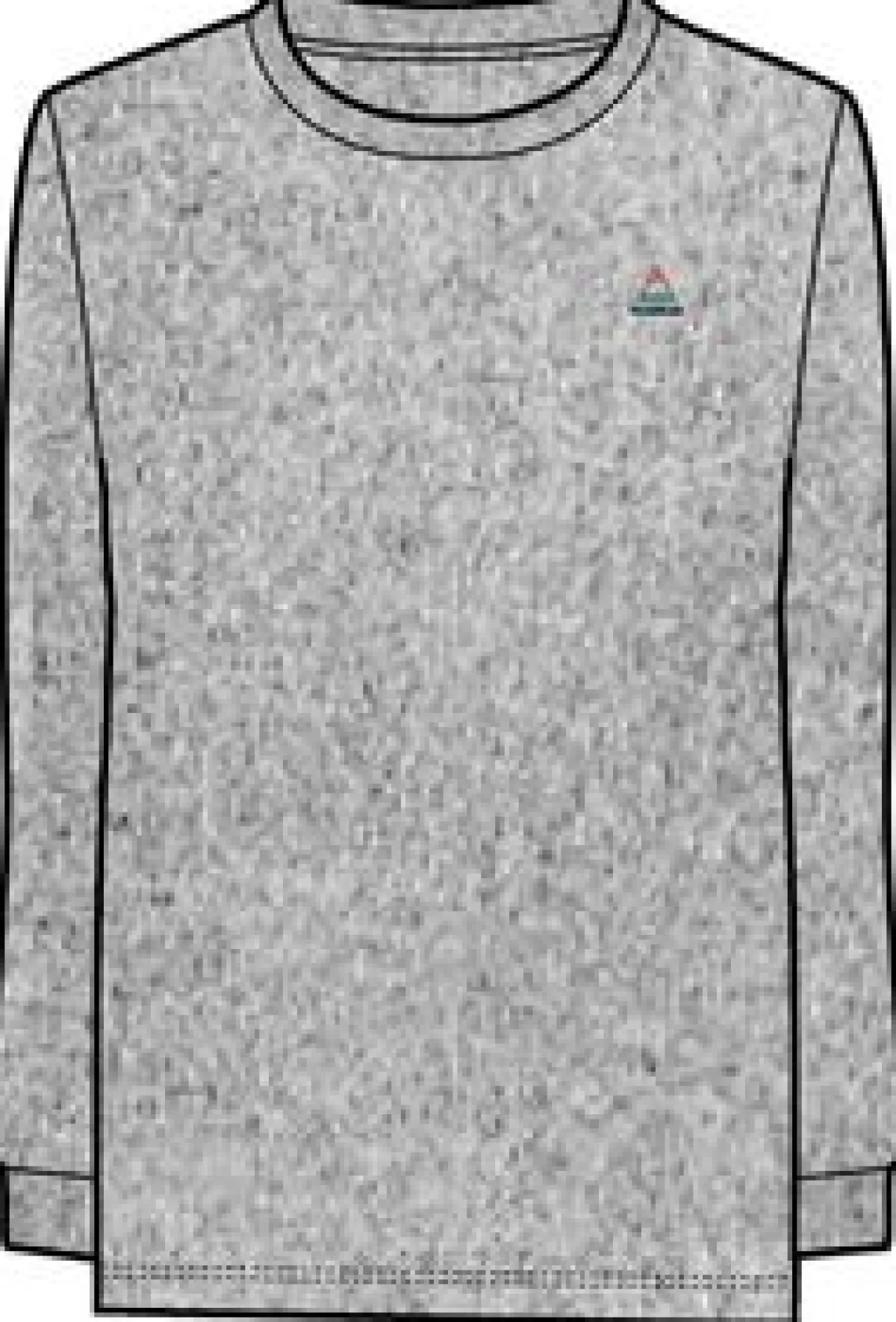 T-Shirts & Tank Tops|Tops & T-Shirts|Passenger Classic Recycled Cotton Long Sleeve T-Shirt - Mid Grey Marl MidGreyMarl