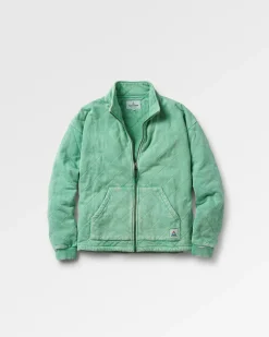 Hoodies & Sweatshirts|Passenger Clementine Quilted Full Zip - Green Spruce GreenSpruce