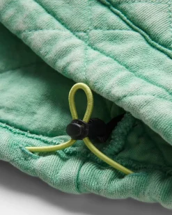 Hoodies & Sweatshirts|Passenger Clementine Quilted Full Zip - Green Spruce GreenSpruce