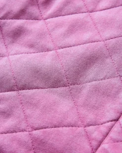 Hoodies|Hoodies & Sweatshirts|Passenger Clementine Recycled Quilted Button Up Hoodie - Mauve Haze MauveHaze