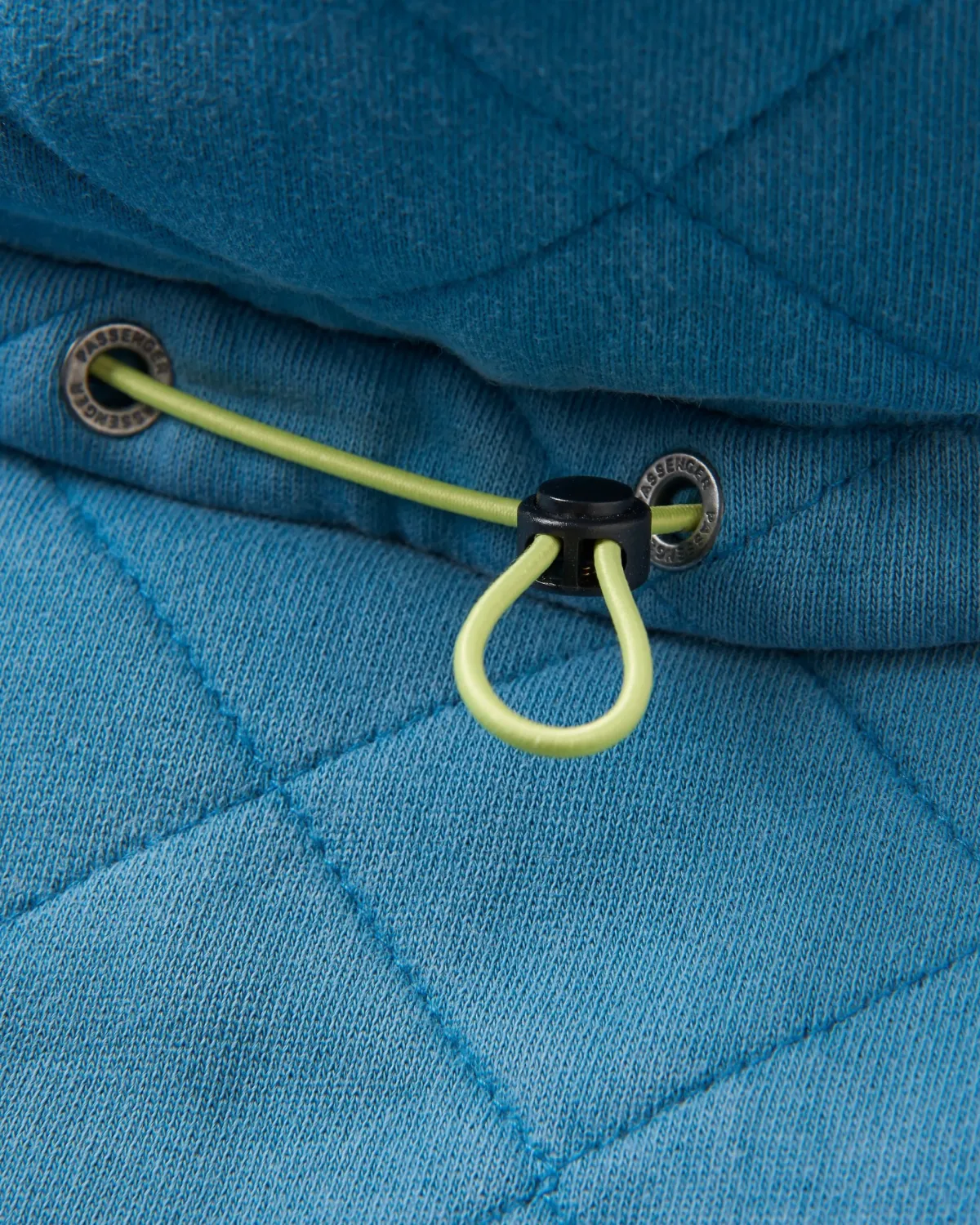 Hoodies & Sweatshirts|Passenger Clementine Recycled Quilted High Neck - Bluejay