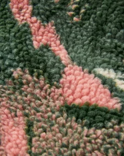 Fleece|Fleece|Passenger Clover Recycled Cotton-Lined Sherpa Fleece - Abstract Mountain Fir Tree AbstractMountainFirTree