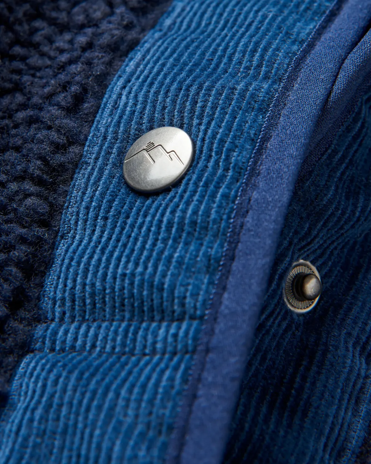 Fleece|Fleece|Passenger Clover Recycled Cotton-Lined Sherpa Fleece - Deep Navy DeepNavy