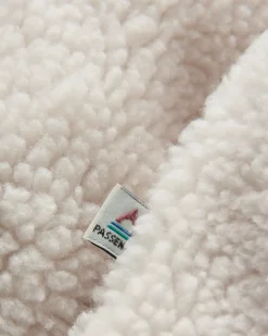 Fleece|Fleece|Passenger Clover Recycled Cotton-Lined Sherpa Fleece - Vintage White VintageWhite