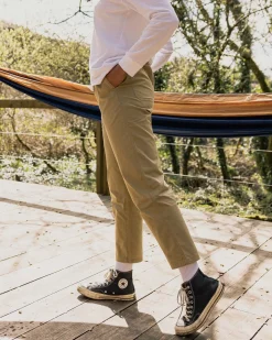 Pants|Overalls & Pants|Passenger Compass Elasticated Waist Pant - Biscuit
