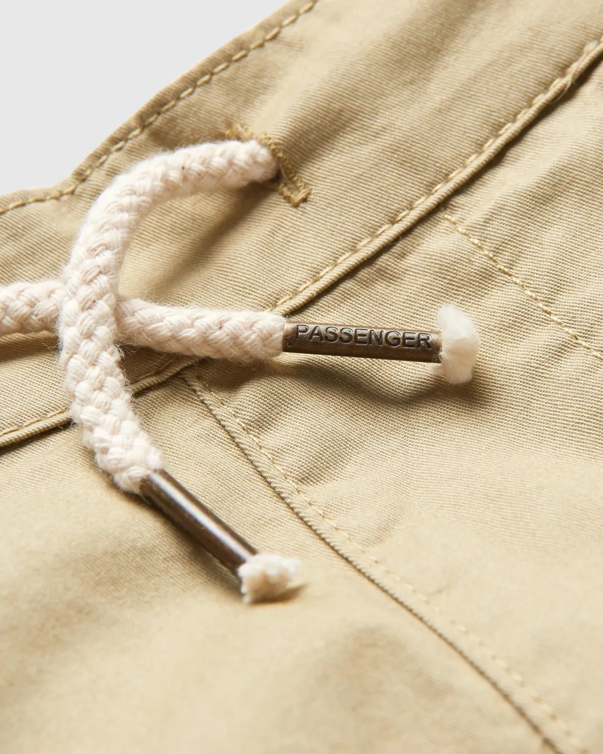 Pants|Overalls & Pants|Passenger Compass Elasticated Waist Pant - Biscuit