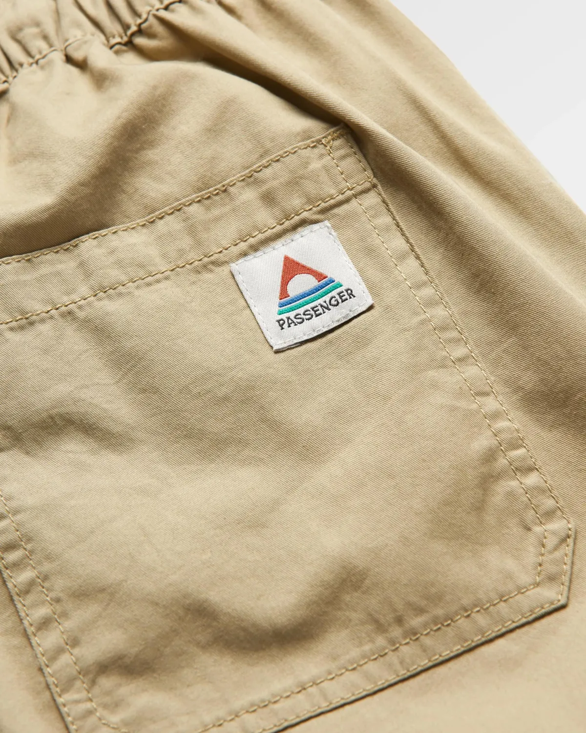 Pants|Overalls & Pants|Passenger Compass Elasticated Waist Pant - Biscuit