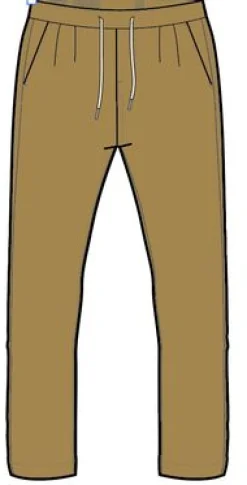 Pants|Overalls & Pants|Passenger Compass Elasticated Waist Pant - Biscuit