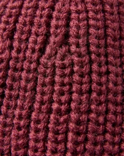 Beanies|Beanies|Passenger Compass Recycled Beanie - Wine