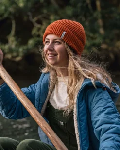 Beanies|Beanies|Passenger Compass Recycled Beanie - Rust