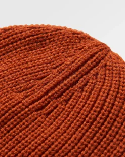 Beanies|Beanies|Passenger Compass Recycled Beanie - Rust