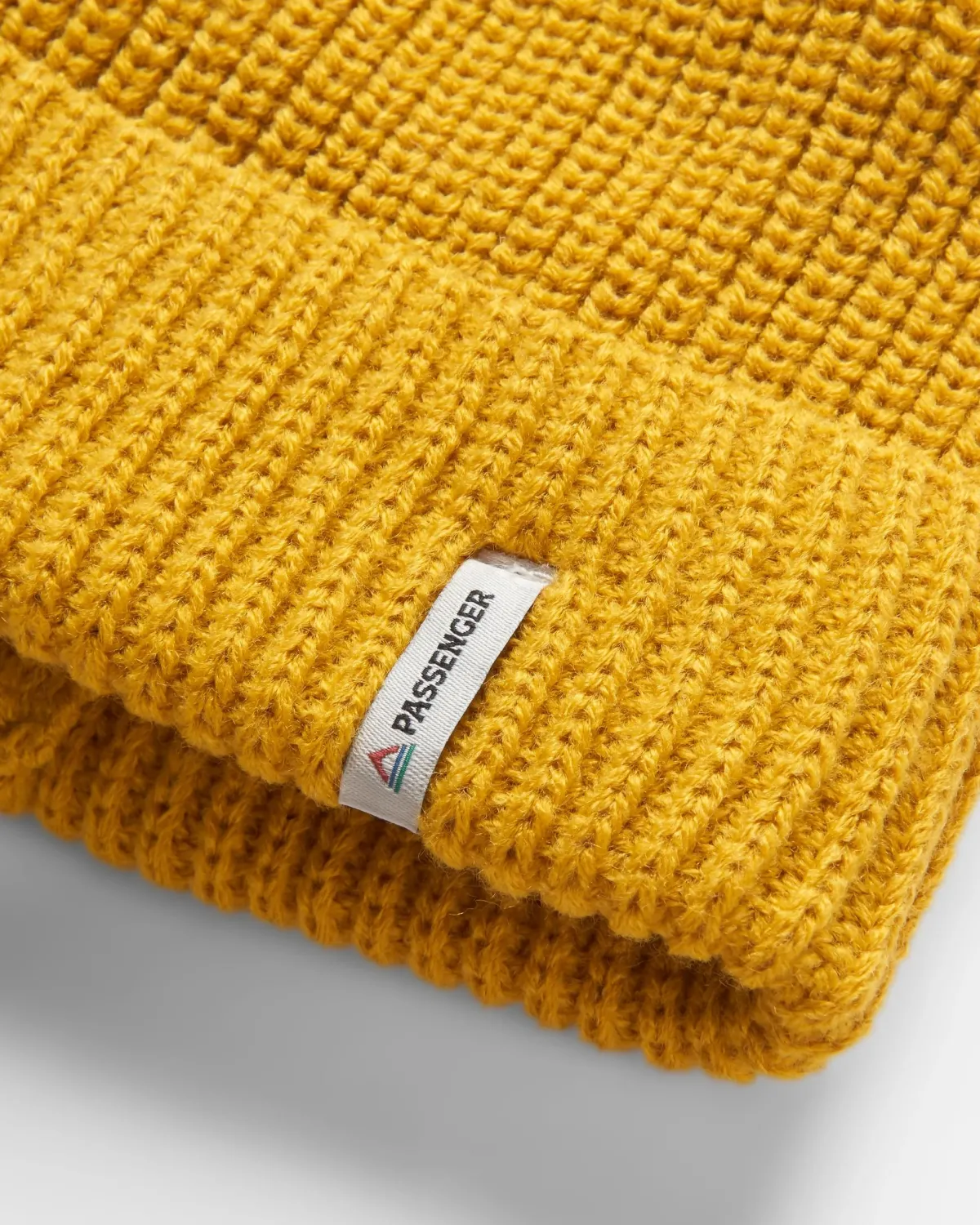 Beanies|Beanies|Passenger Compass Recycled Beanie - Mustard Yellow MustardYellow