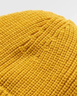 Beanies|Beanies|Passenger Compass Recycled Beanie - Mustard Yellow MustardYellow
