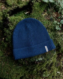 Beanies|Beanies|Passenger Compass Recycled Beanie - Rich Navy RichNavy