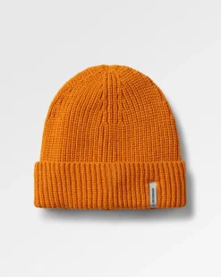 Beanies|Beanies|Passenger Compass Recycled Beanie - Sunrise Orange SunriseOrange