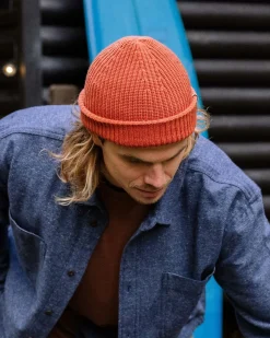 Beanies|Beanies|Passenger Compass Recycled Beanie - Baked Clay BakedClay