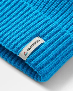 Beanies|Beanies|Passenger Compass Recycled Beanie - Bluejay