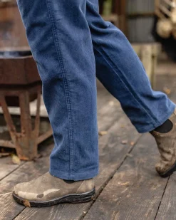 Pants|Overalls & Pants|Passenger Compass Recycled Corduroy Pant - Dark Denim DarkDenim