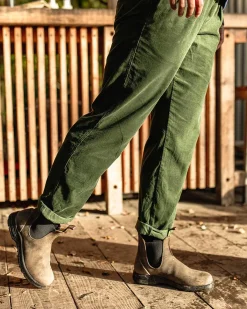 Pants|Overalls & Pants|Passenger Compass Recycled Corduroy Pant - Fir Tree FirTree